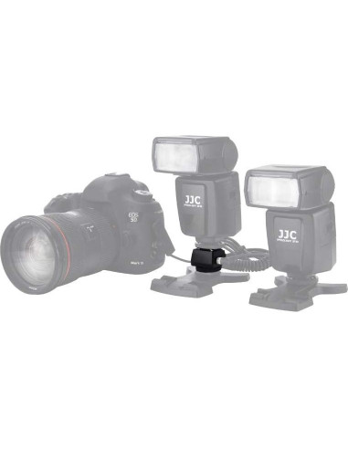 Adaptador de zapata caliente JJC JSC9 con conexión PC y 3.5mm