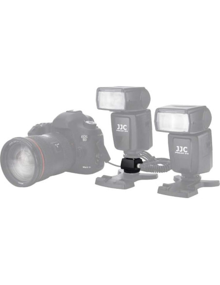 Adaptador de zapata caliente JJC JSC9 con conexión PC y 3.5mm