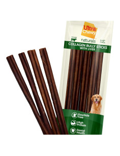 Palitos de Colágeno Ultra Masticables Rush - 23-30 cm, 5 unidades