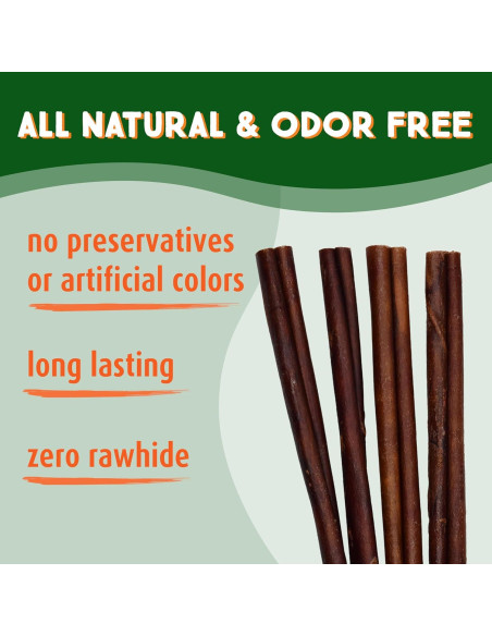 Palitos de Colágeno Ultra Masticables Rush - 23-30 cm, 5 unidades