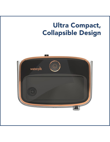 Hilo Dental Portátil Waterpik Sidekick Negro/Cobre WF-04