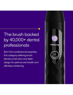 Cepillo de dientes eléctrico Burst Pro Sonic Negro - 33,000 vibraciones 2