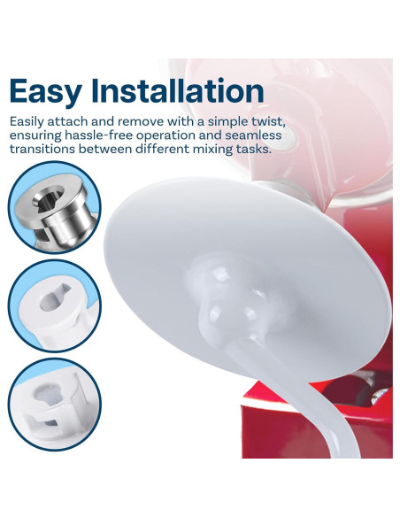 Kit de Accesorios 3 Piezas para Batidoras KitchenAid 5 Cuartos