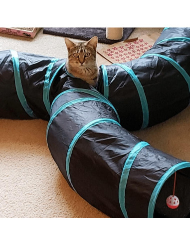Túneles Interactivos para Gatos Aolowewin Tipo S 50.8cm