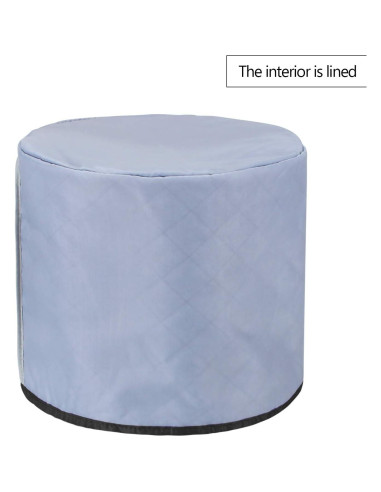 Cubierta de Polvo LUXJA para Instant Pot 6 Cuartos Negra Acolchada