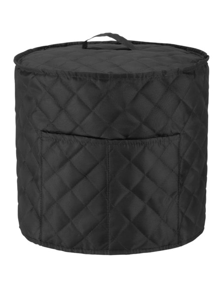 Cubierta de Polvo LUXJA para Instant Pot 6 Cuartos Negra Acolchada