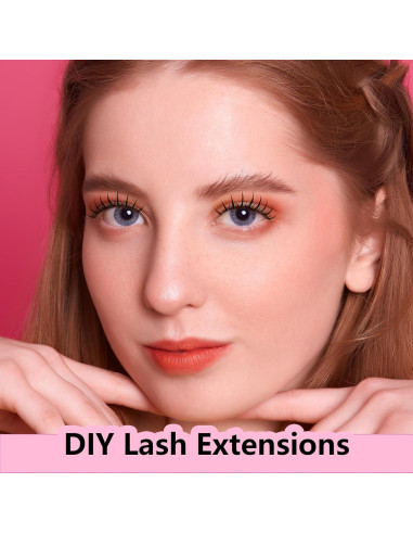 Puntas de Extensiones de Pestañas Premontadas EMDDA 0.07 C Curl 8-15mm