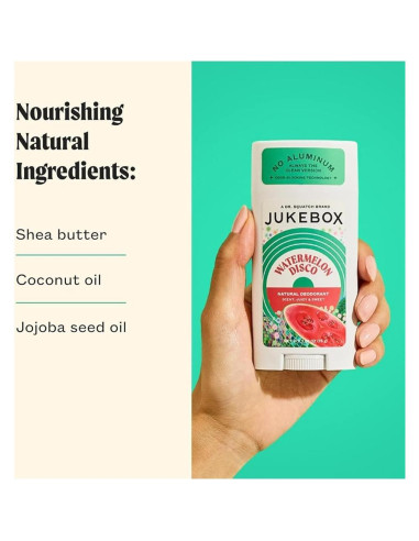 Desodorante Natural Dr. Squatch Jukebox 75g - Sin Aluminio