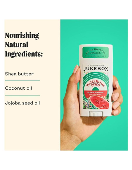 Desodorante Natural Dr. Squatch Jukebox 75g - Sin Aluminio