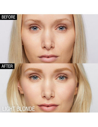 Lápiz y Polvo Rellenador de Cejas Maybelline 2-en-1 Marrón Medio 0.6g