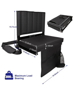 Silla de Graderío Acolchada ZEMIRO CHARGE 5cm Grosor 2