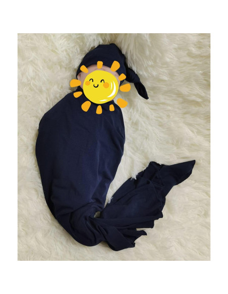 Conjunto de Bata de Maternidad SUFEINI con Arrullo y Diadema