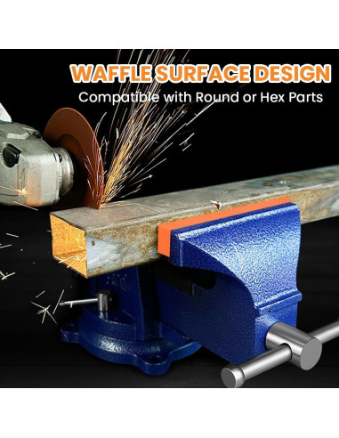 Almohadillas de Mandíbulas de Tornillo Loyanger 2 Pares TPU