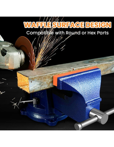 Almohadillas de Mandíbulas de Tornillo Loyanger 2 Pares TPU