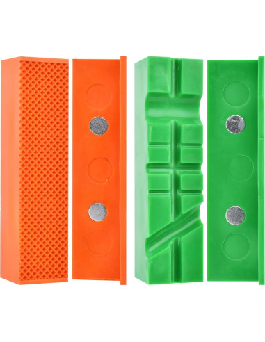 Almohadillas de Mandíbulas de Tornillo Loyanger 2 Pares TPU