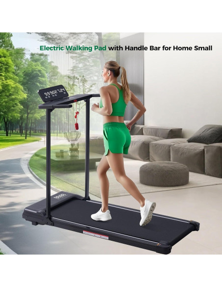 Caminadora Eléctrica Plegable HevGlrm 3.5HP para Casa
