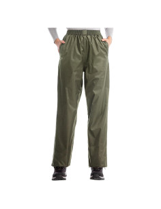 Pantalones de Lluvia iCreek para Mujeres Impermeables Verde