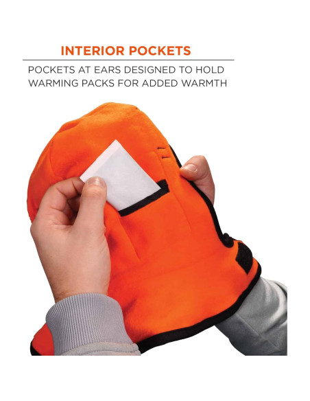 Forro de Casco de Invierno Ergodyne N-Ferno 6867 3 Capas Aislado