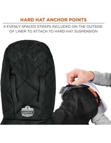 Forro de Casco de Invierno Ergodyne N-Ferno 6867 3 Capas Aislado