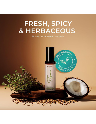 Set de Aceites Esenciales Gya Labs 2x10ml - Tomillo y Romero