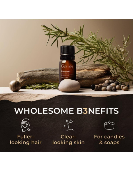 Set de Aceites Esenciales Gya Labs 2x10ml - Tomillo y Romero