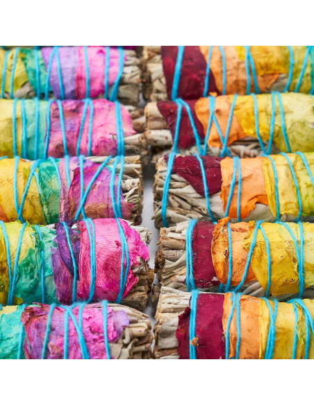 Varitas de Salvia Blanca Natural JL Local 10 cm - Limpieza Energética