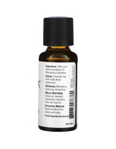 Aceite Esencial de Eucalipto Limón 30 ml Now Foods 2