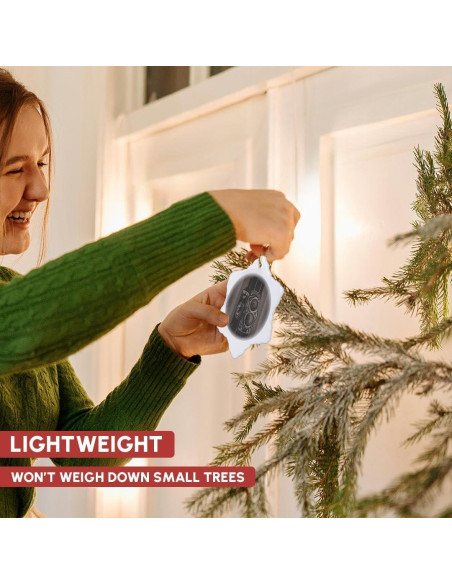 Adorno de Porcelana Copo de Nieve 3Drose Vintage TLR 7.62 cm