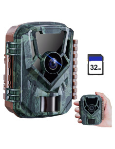 Cámara de Sendero KJK GE-HC201-1 36MP 2.7K Visión Nocturna