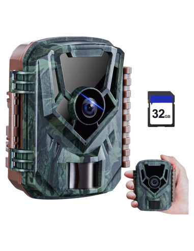 Cámara de Sendero KJK GE-HC201-1 36MP 2.7K Visión Nocturna