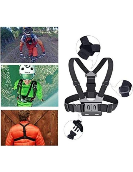 Kit de Accesorios para Cámara de Acción Navitech 30 en 1