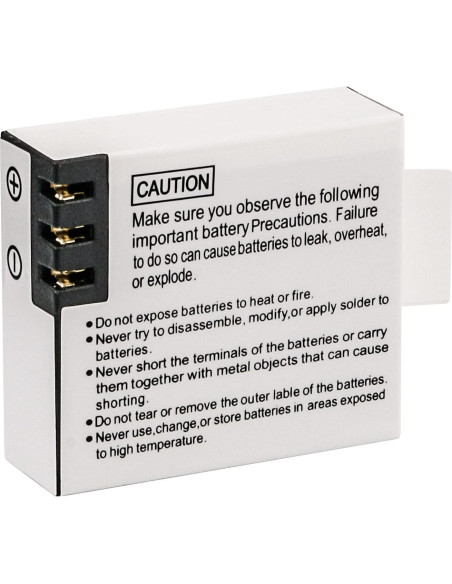 Kastar Cargador USB Dual + 2 Baterías Litio 1100mAh para Cámara