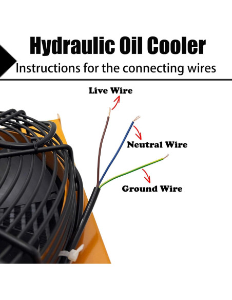 Enfriador de Aceite Hidráulico PreAsion 110V 100L/min Aluminio