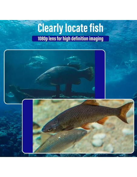 Cámara Submarina para Pesca VBESTLIFE 1080P HD 4.3"