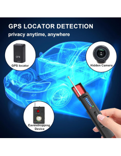 Detector de Cámara Oculta Mgmcm 6 Niveles de Sensibilidad 2