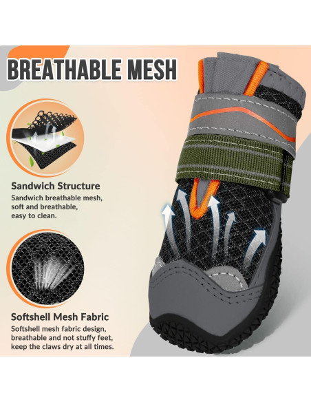 Botas para Perros SlowTon - Transpirables y Antideslizantes