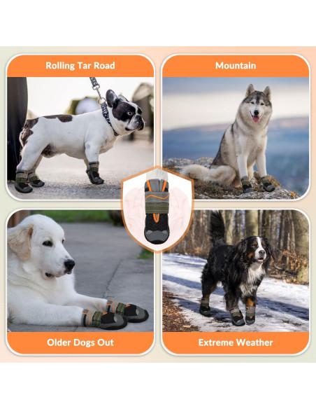 Botas para Perros SlowTon - Transpirables y Antideslizantes