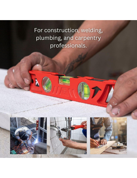 Nivel de Torpedo Magnético Kapro 923 - Aluminio 25.4 cm