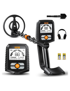 Detector de Metales SUNPOW MD13 Impermeable 8" LCD Ajustable