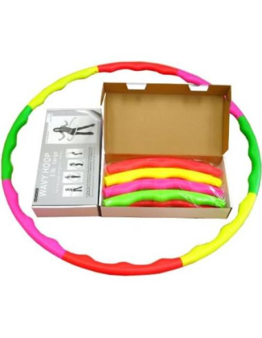 Aro de Ejercicio Ponderado Sports Hoop 0.8kg 103cm Neon