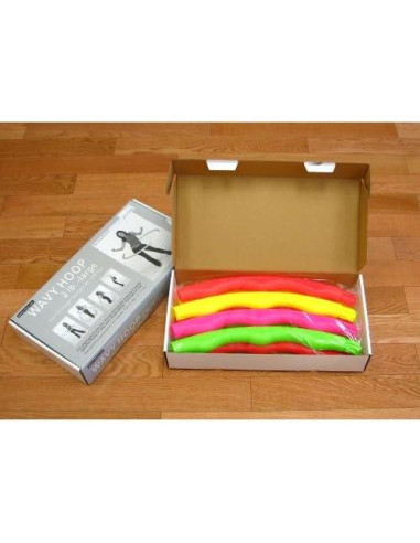 Aro de Ejercicio Ponderado Sports Hoop 0.8kg 103cm Neon