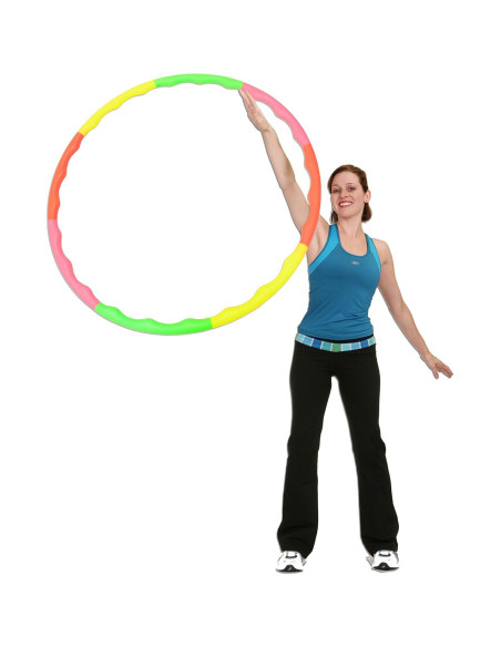 Aro de Ejercicio Ponderado Sports Hoop 0.8kg 103cm Neon