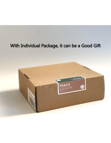 Soporte de Servilletas de Metal Yeaco Moderno Hojas Verdes 14.5 cm