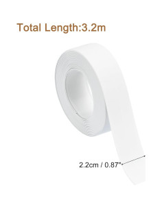 Tira de Sellador de Calafateo Autoadhesiva uxcell 3 Rollos 2.2cm x 3.2m 2