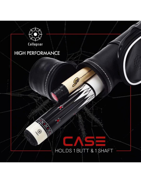 Taco de Billar Collapsar TXE con Funda Dura 19 oz 100% Arce