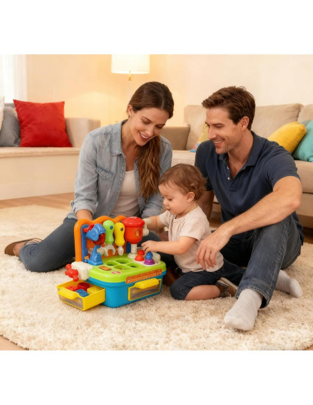 Juego de Herramientas Educativo Cinne para Niños 1-2 Años