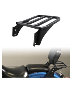 Sissy Bar Desmontable TCT-MOTORPARTS para Harley 2006+ Negro