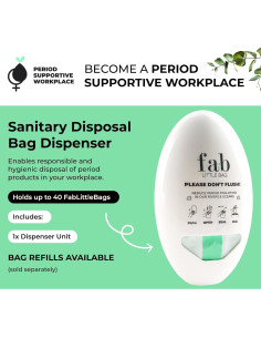 Dispensador de Higiene Femenina Fab Little Bag - 1 Unidad 2