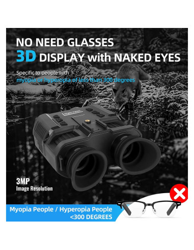 Gafas de Visión Nocturna BETTITOPE NV8000 980FT 4K HD