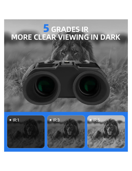 Gafas de Visión Nocturna BETTITOPE NV8000 980FT 4K HD